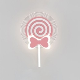 Plafoniera LED moderna Lollipop per bambini