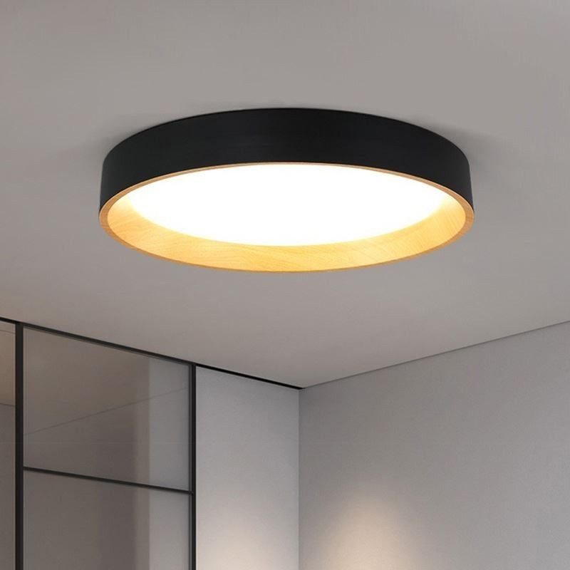 Plafoniera moderna minimalista a filo con pannello, LED, 40 x 40 x 9 cm / 50 x 50 x 9 cm