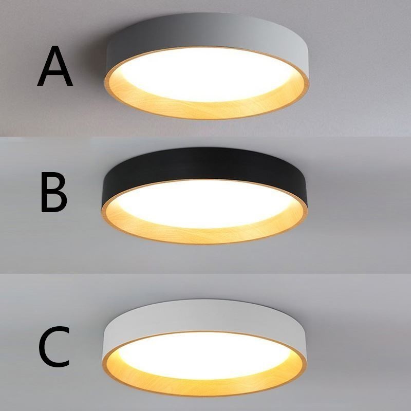 Plafoniera moderna minimalista a filo con pannello, LED, 40 x 40 x 9 cm / 50 x 50 x 9 cm