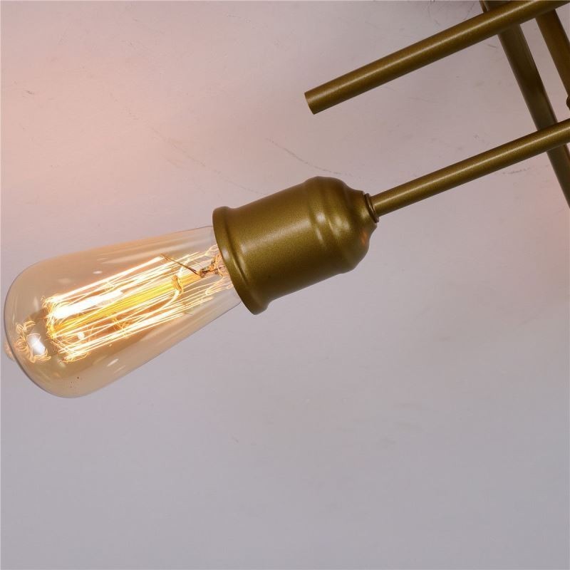 Plafoniera a soffitto a filo 4 luci E26/E27