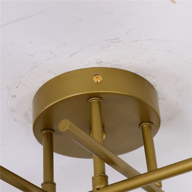 Plafoniera a soffitto a filo 4 luci E26/E27