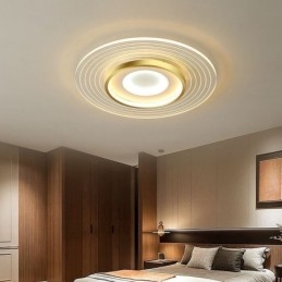 Plafoniera LED moderna rotonda a filo 36 W 55 x 55 x 6 cm