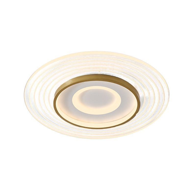 Plafoniera LED moderna rotonda a filo 36 W 55 x 55 x 6 cm