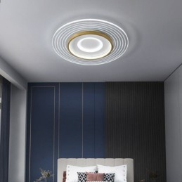 Plafoniera LED moderna rotonda a filo 36 W 55 x 55 x 6 cm