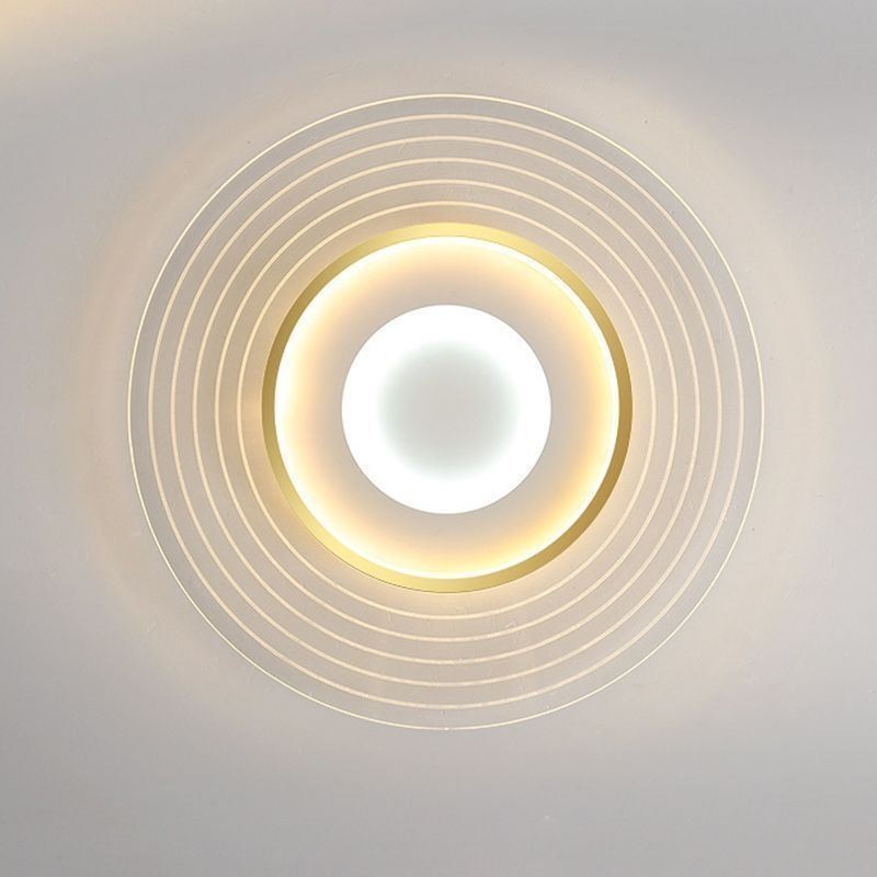Plafoniera LED moderna rotonda a filo 36 W 55 x 55 x 6 cm
