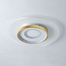 Plafoniera LED moderna rotonda a filo 36 W 55 x 55 x 6 cm