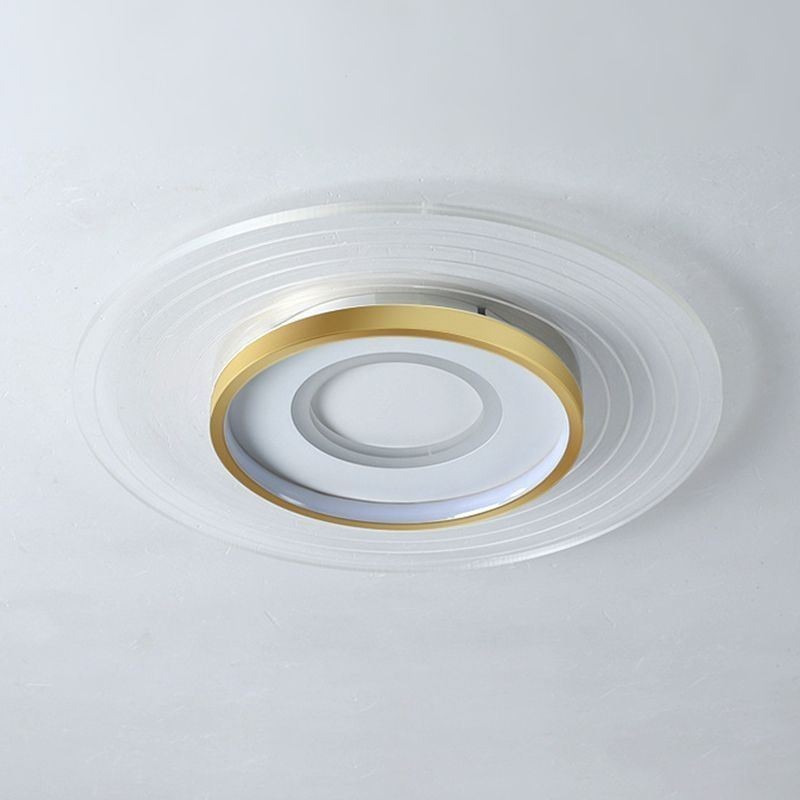 Plafoniera LED moderna rotonda a filo 36 W 55 x 55 x 6 cm