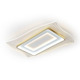 Plafoniera LED quadrata a filo moderna