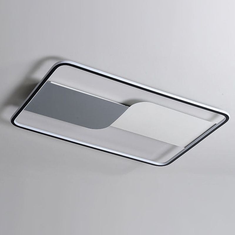 Plafoniera LED rettangolare a montaggio a filo 90 x 60 cm