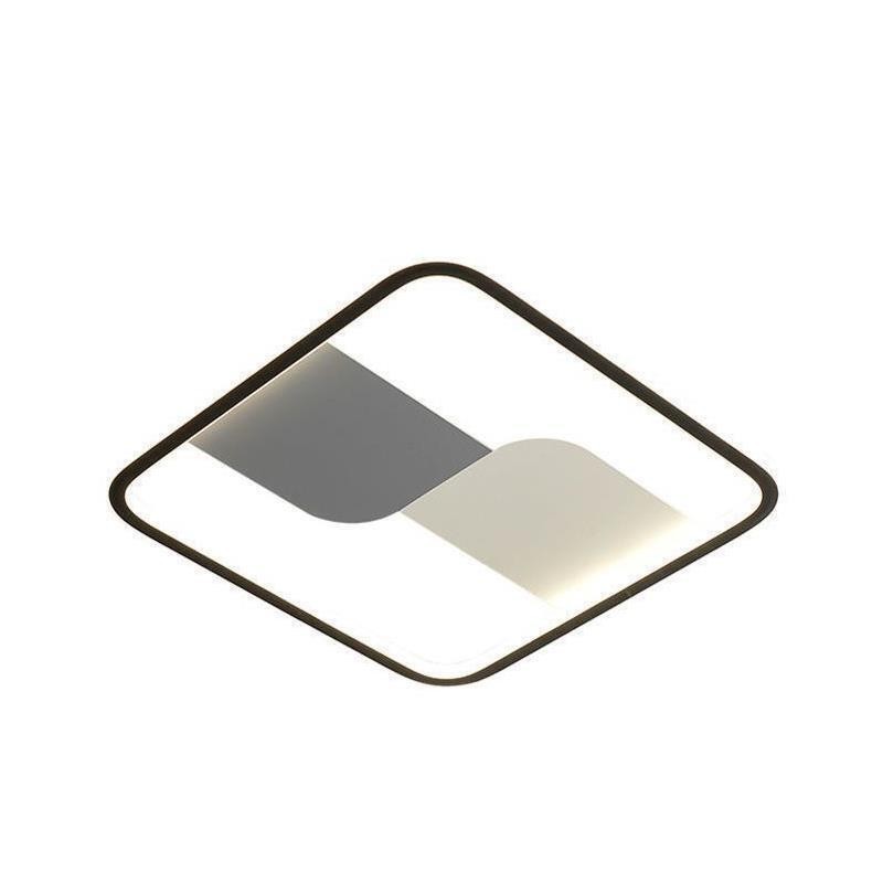 Plafoniera rotonda a filo LED nordica 3 luci 36 W 50 x 6 cm