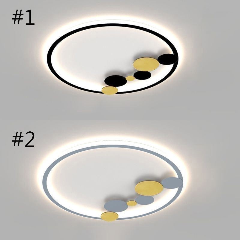 Plafoniera LED a filo nordica 36 W 50 x 6 cm