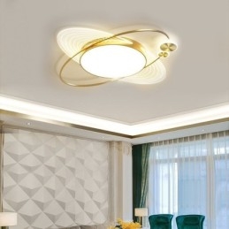Plafoniera LED a montaggio a filo Creative Planet 36 W 50 x 6 cm