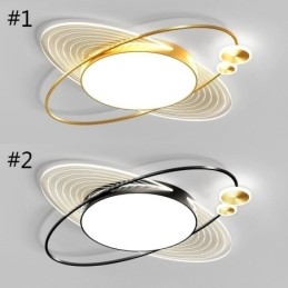 Plafoniera LED a montaggio a filo Creative Planet 36 W 50 x 6 cm