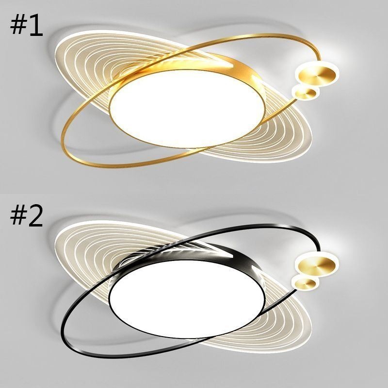Plafoniera LED a montaggio a filo Creative Planet 36 W 50 x 6 cm