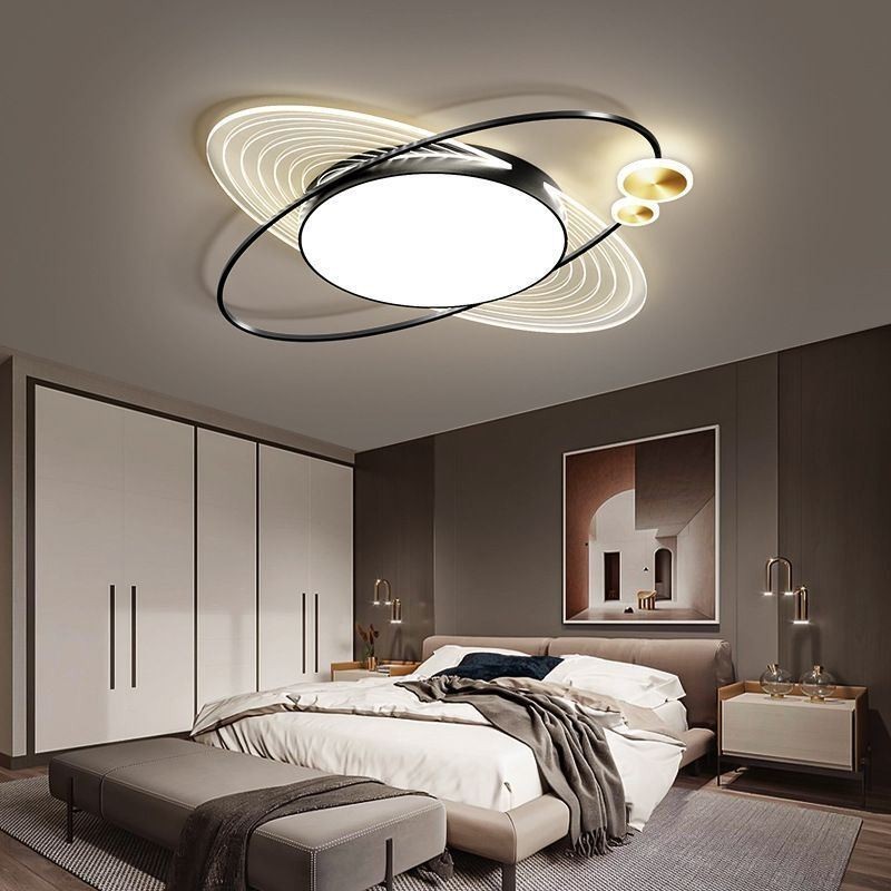 Plafoniera LED a montaggio a filo Creative Planet 36 W 50 x 6 cm