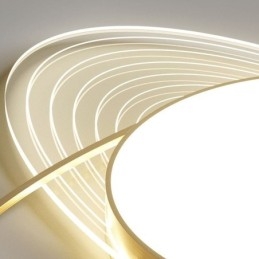 Plafoniera LED a montaggio a filo Creative Planet 36 W 50 x 6 cm