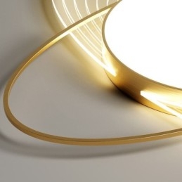 Plafoniera LED a montaggio a filo Creative Planet 36 W 50 x 6 cm