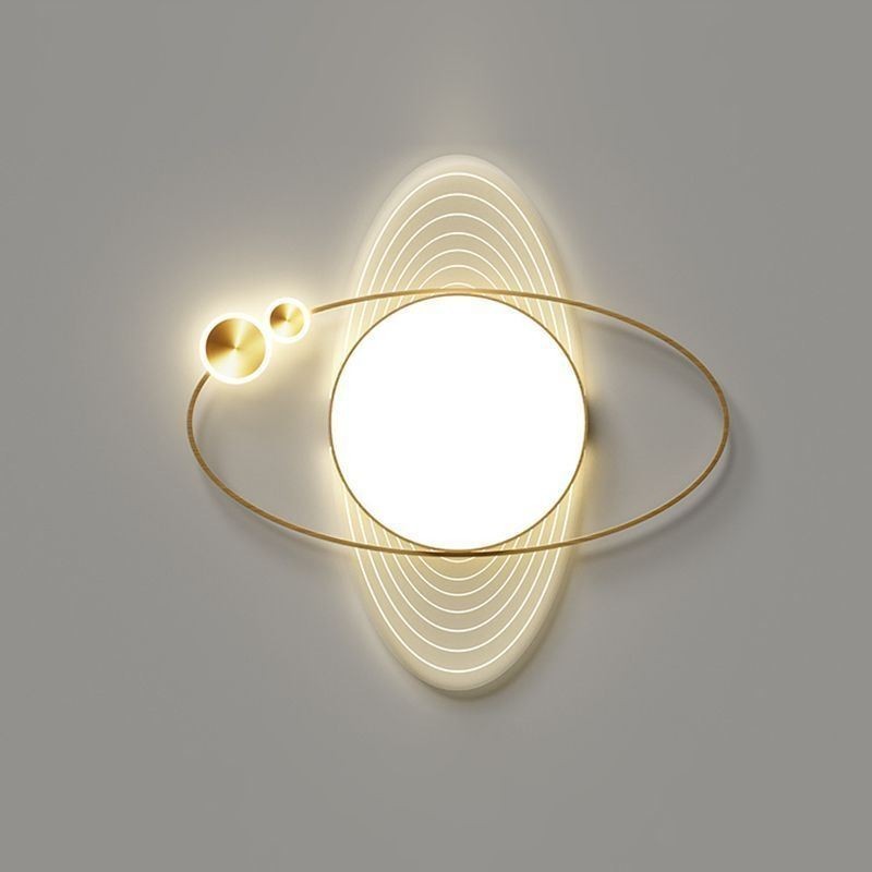 Plafoniera LED a montaggio a filo Creative Planet 36 W 50 x 6 cm