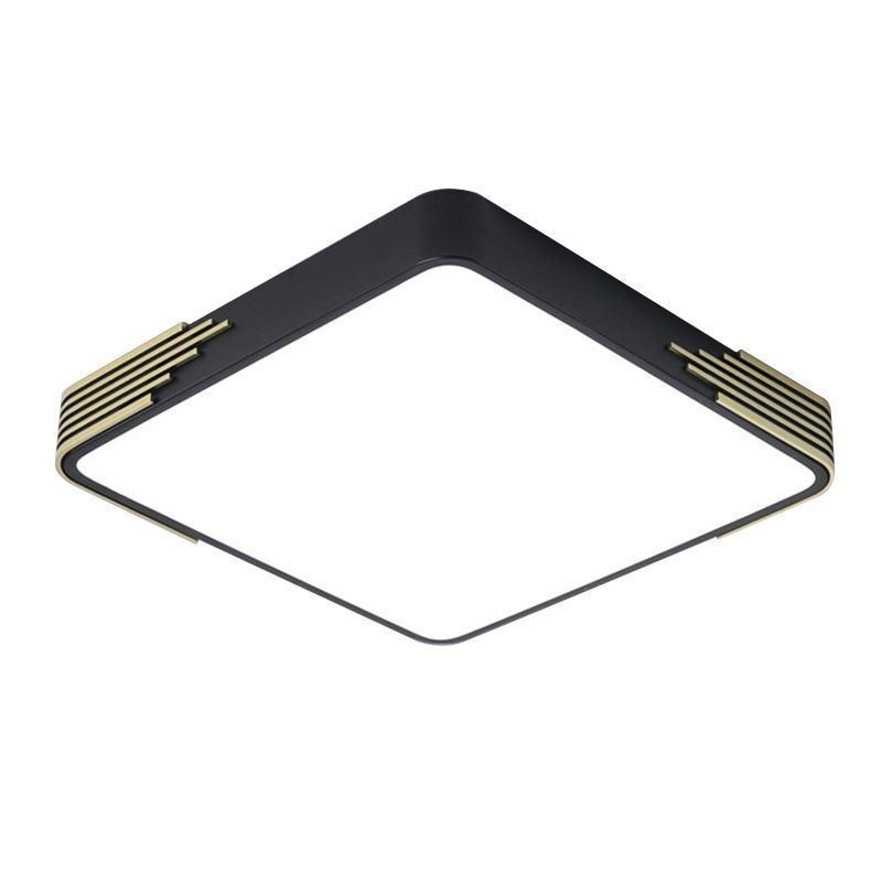 Plafoniera LED a filo quadrata 50 x 6 cm 36 W