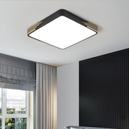 Plafoniera LED a filo quadrata 50 x 6 cm 36 W