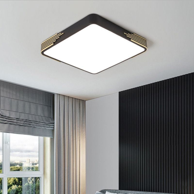 Plafoniera LED a filo quadrata 50 x 6 cm 36 W