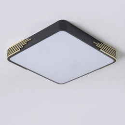 Plafoniera LED a filo quadrata 50 x 6 cm 36 W