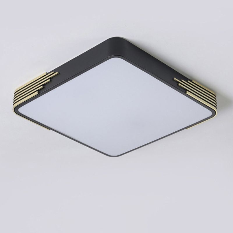 Plafoniera LED a filo quadrata 50 x 6 cm 36 W