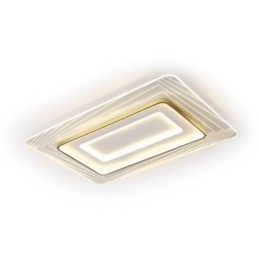 Plafoniera da soffitto rettangolare a filo in acrilico ultrasottile