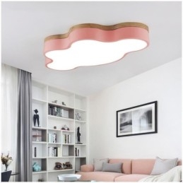 Plafoniera LED a nuvola in acrilico da soffitto, montaggio a filo, per bambini