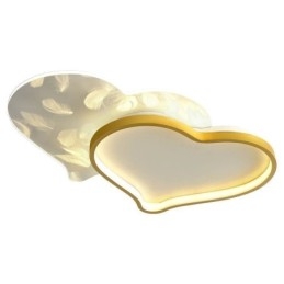 Plafoniera a filo LED a forma di cuore Modern Lights per ragazza 58 x 40 cm