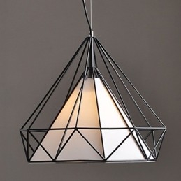 Lampadario moderno contemporaneo a 1 luce cromato in metallo