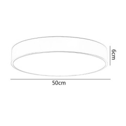 Plafoniera LED per bambini con animali e cartoni animati 24W/36W 40x8 cm/50x8 cm