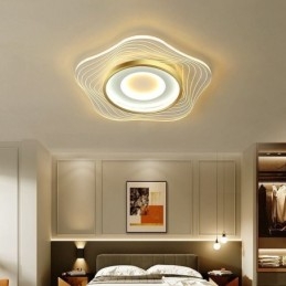 Plafoniera LED a stella da soffitto a filo 36 W
