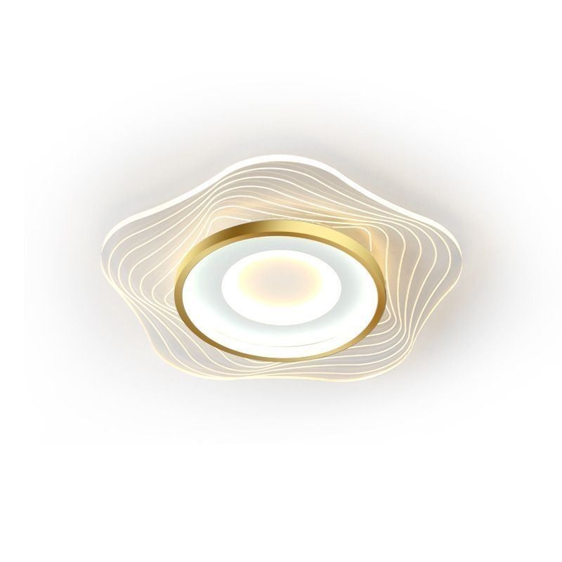 Plafoniera LED a stella da soffitto a filo 36 W
