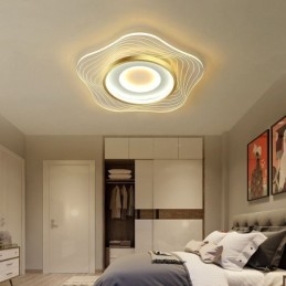 Plafoniera LED a stella da soffitto a filo 36 W