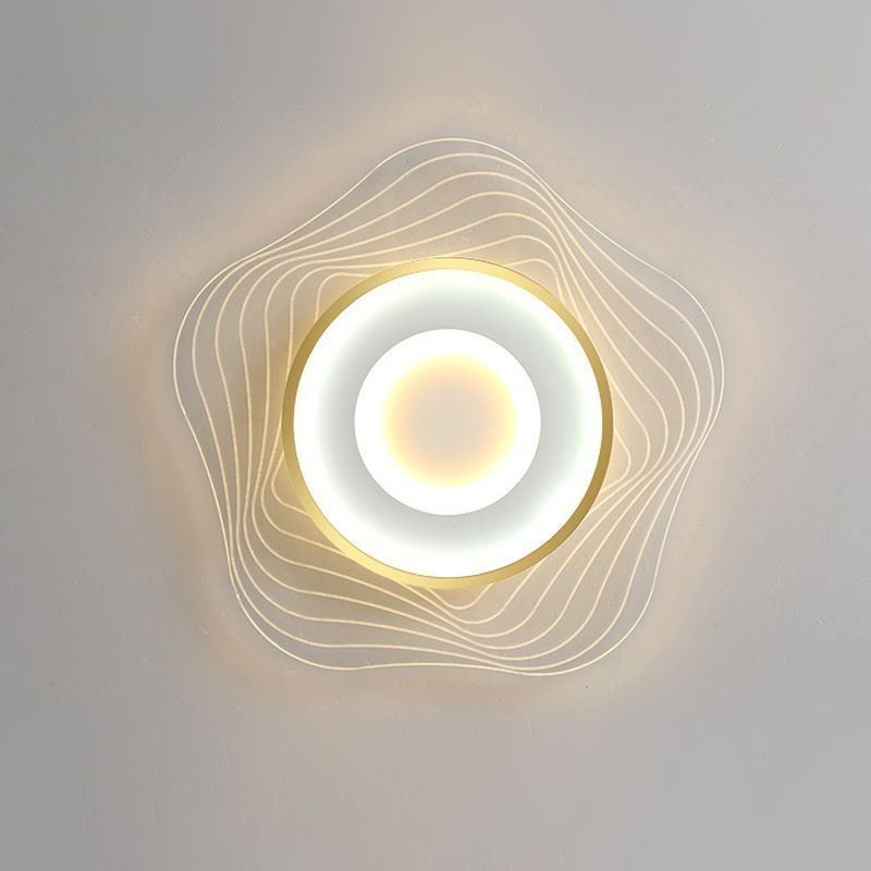 Plafoniera LED a stella da soffitto a filo 36 W