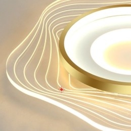 Plafoniera LED a stella da soffitto a filo 36 W