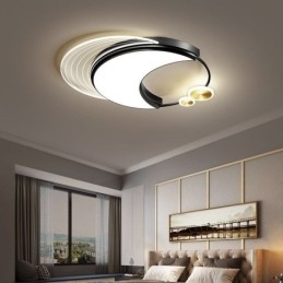 Plafoniera LED da incasso luna dimmerabile 36W 50 x 6 cm