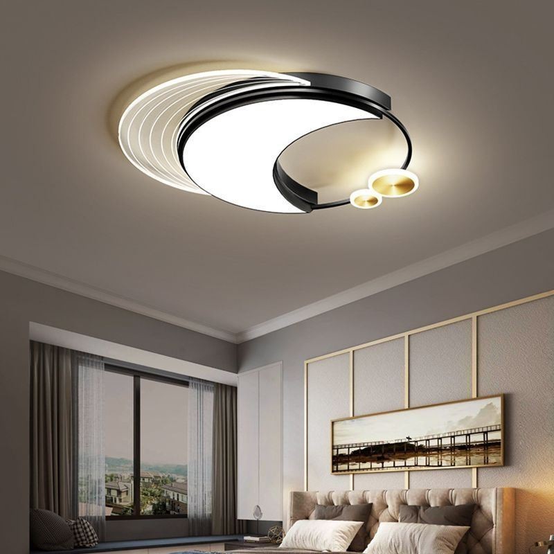 Plafoniera LED da incasso luna dimmerabile 36W 50 x 6 cm