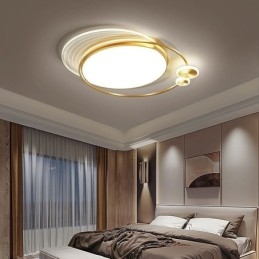 Plafoniera LED a filo con telecomando 36 W 50 x 6 cm