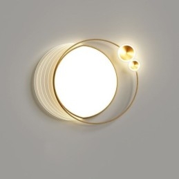 Plafoniera LED a filo con telecomando 36 W 50 x 6 cm