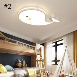Plafoniera LED dimmerabile a filo con motivo delfino per bambini 36 W 60 x 36 x 5 cm