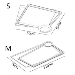 Plafoniera LED minimalista a filo 3 luci