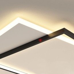 Plafoniera LED minimalista a filo 3 luci