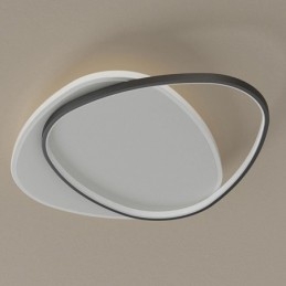 Plafoniera LED a doppio triangolo da montaggio a filo