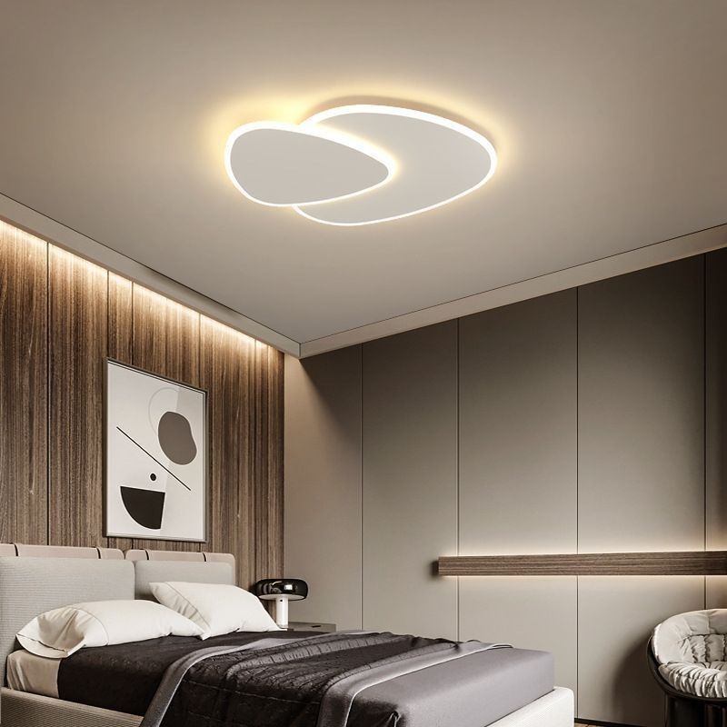 Plafoniera a filo doppio triangolo LED moderna
