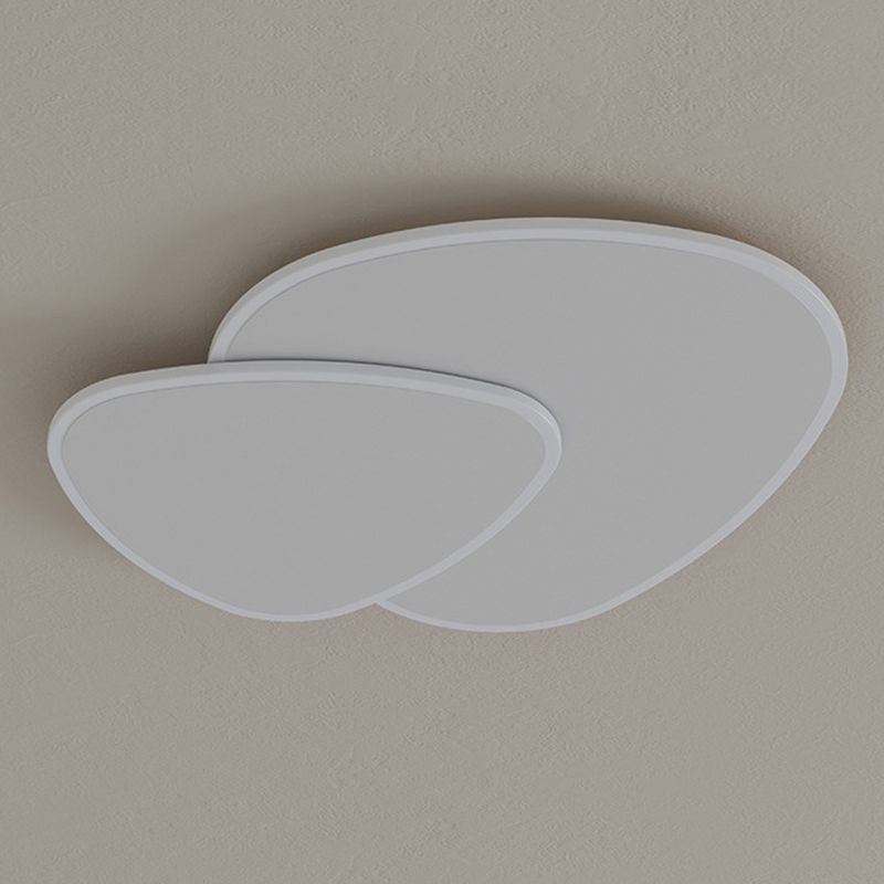 Plafoniera a filo doppio triangolo LED moderna