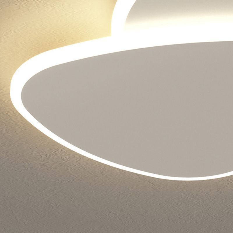 Plafoniera a filo doppio triangolo LED moderna