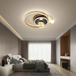 Plafoniera a filo moderna minimalista 3 luci LED con lampadina inclusa