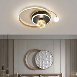 Plafoniera LED da soffitto a filo moderna 4 luci 32W/40W